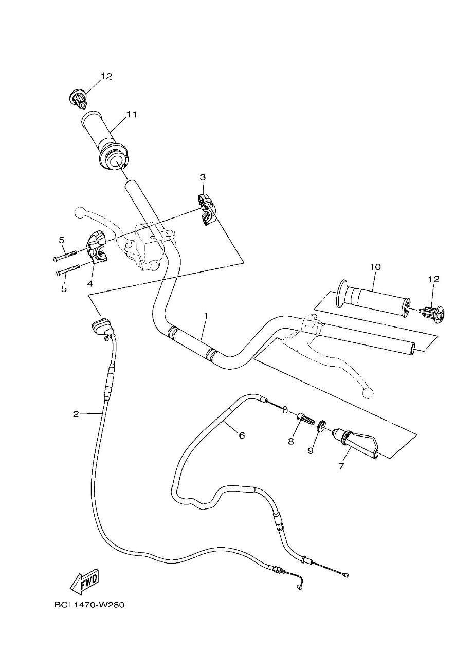 STEERING HANDLE & CABLE